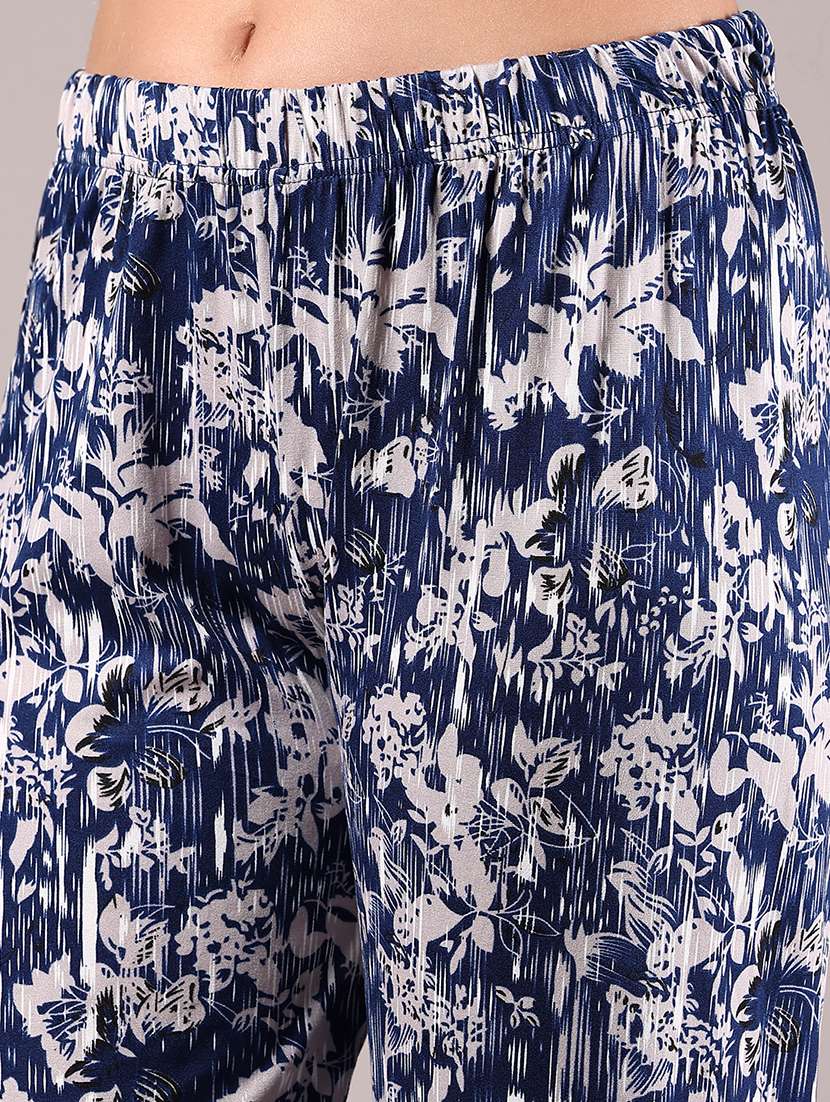 women printed mid rise pajama - 22164359 -  Standard Image - 5