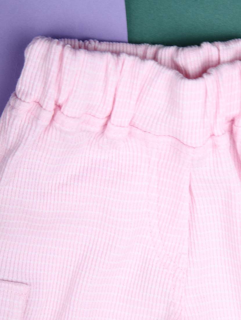 girls printed roundneck top and trouser co-ord set - 22164507 -  Standard Image - 5