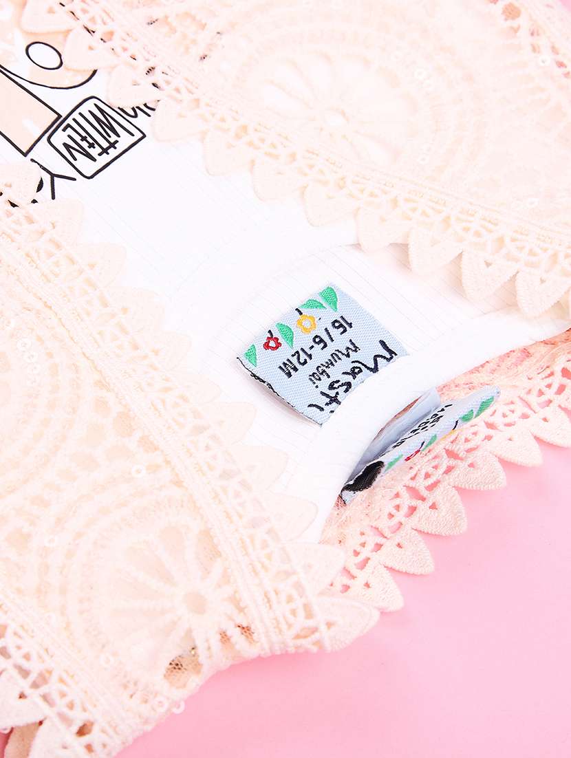 girls self designed shorts & top co-ord set - 22164735 -  Standard Image - 3