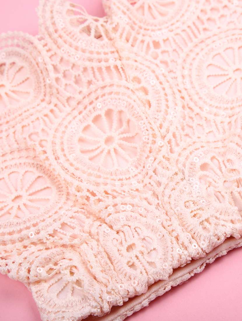 girls self designed shorts & top co-ord set - 22164735 -  Standard Image - 5