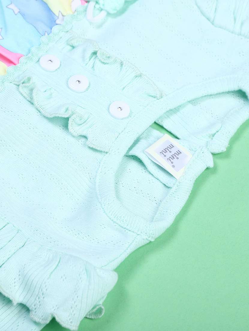 girls printed round neck full length set - 22165226 -  Standard Image - 5