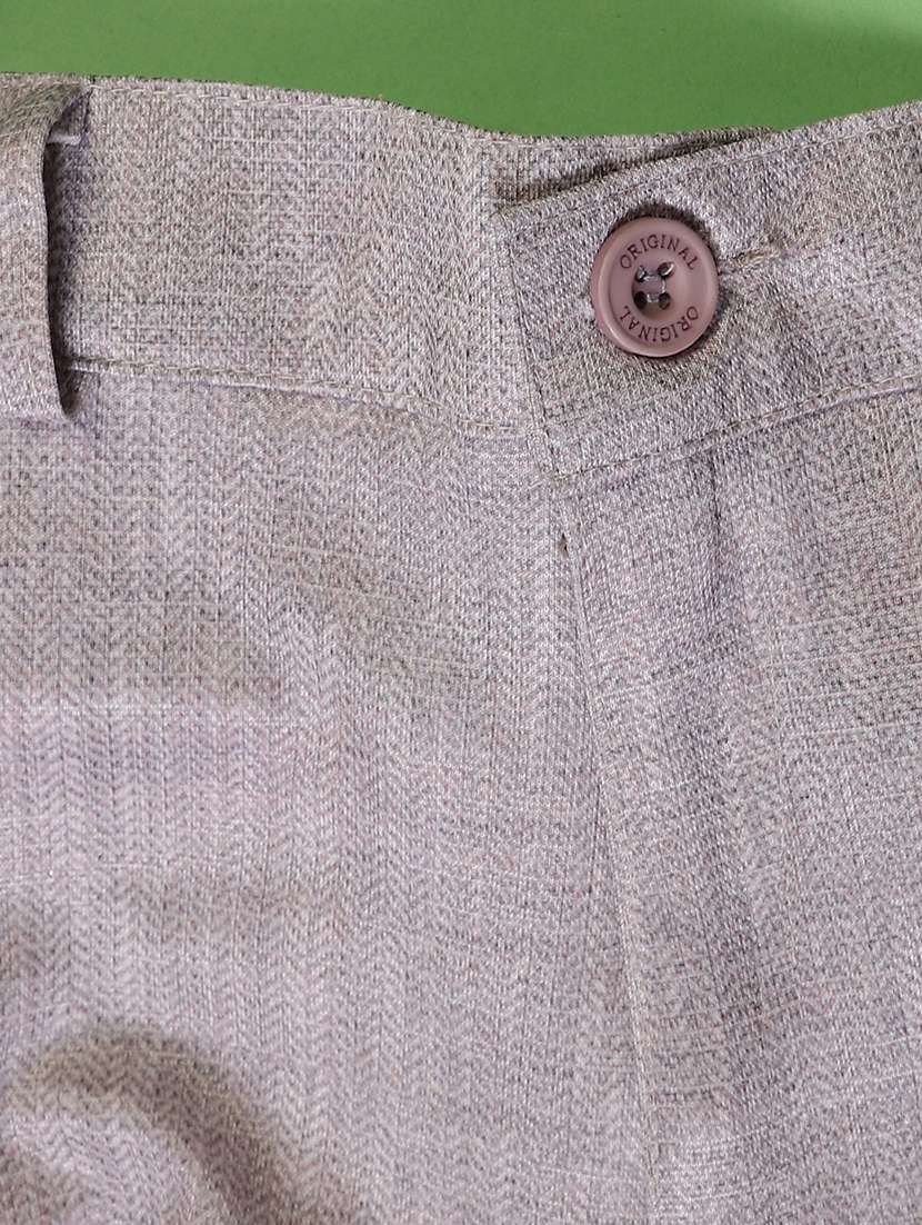 boys checkered long sleeve trouser shirt with waistcoat set - 22165808 -  Standard Image - 3