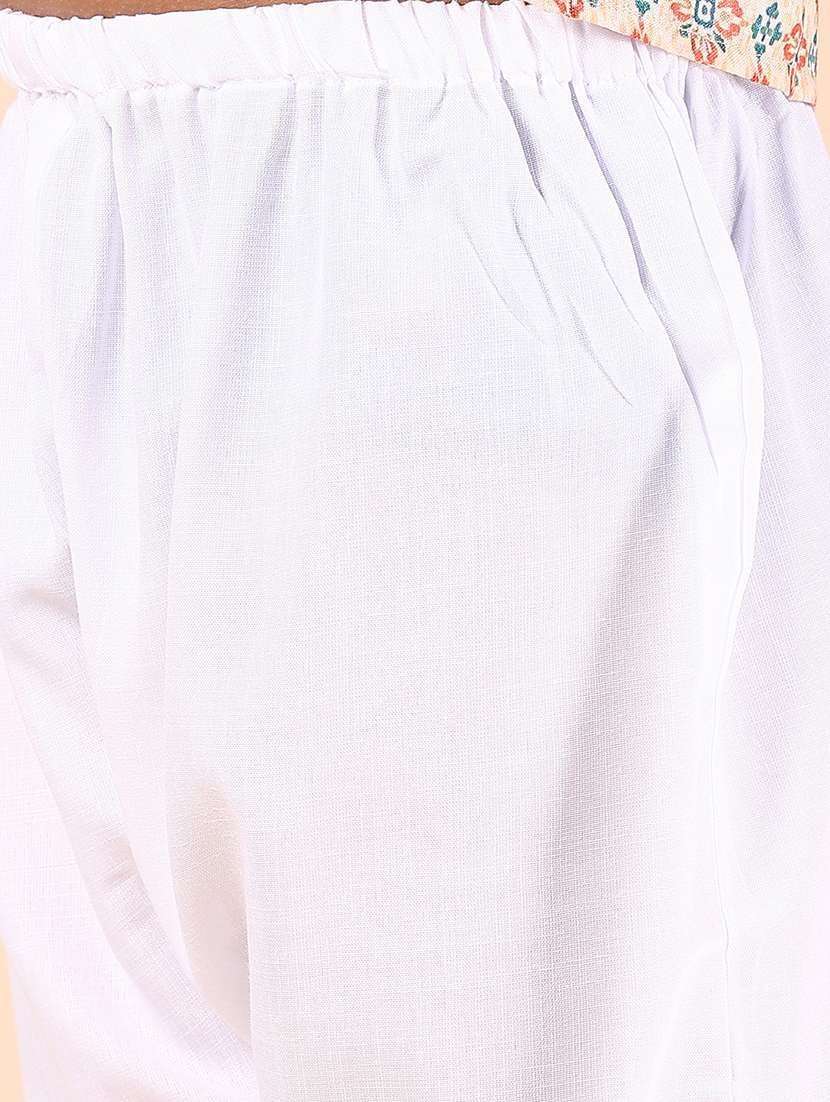 boys printed long sleeve kurta and pyjama set - 22165989 -  Standard Image - 5