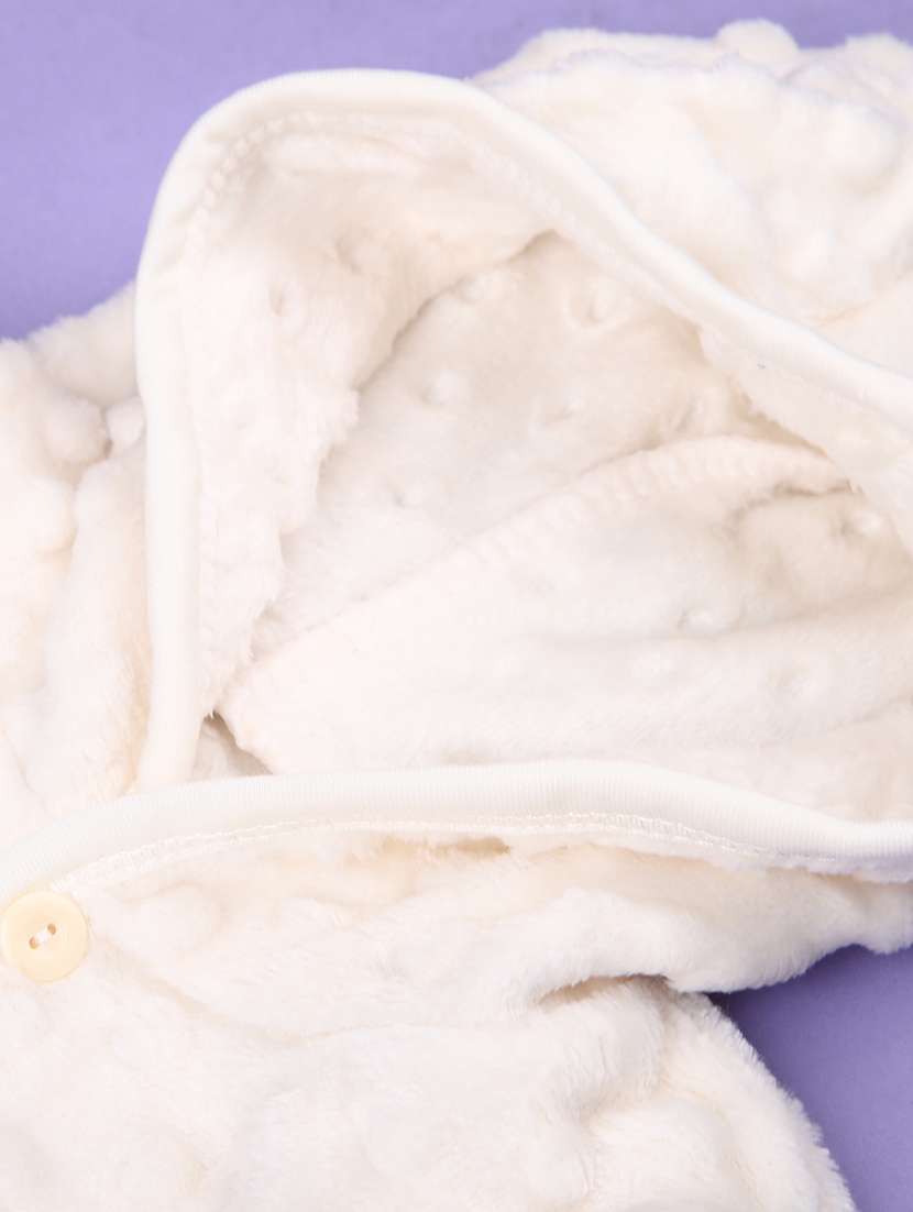 boys solid long sleeve hooded full length set - 22166231 -  Standard Image - 3