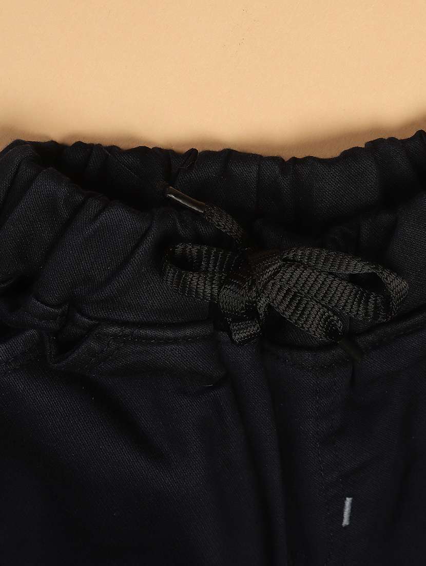 boys solid shorts co-ord set - 22166317 -  Standard Image - 3