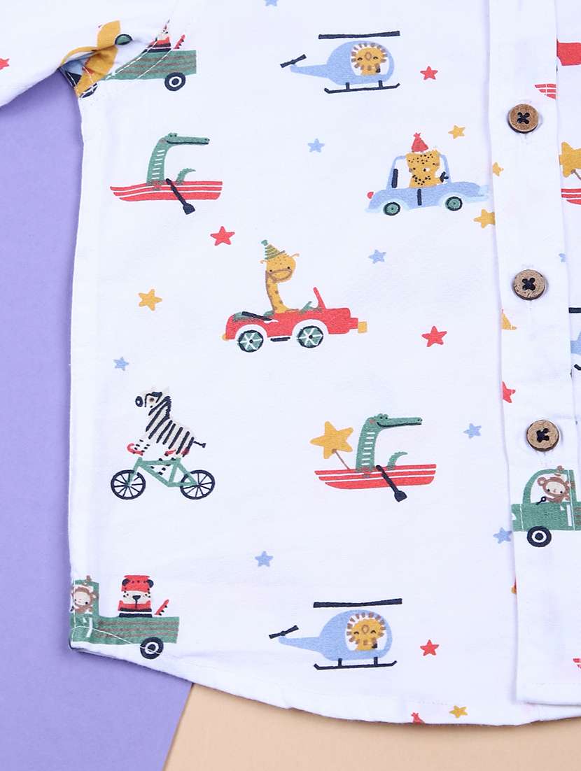 boy light blue cotton shirt - 22166539 -  Standard Image - 3