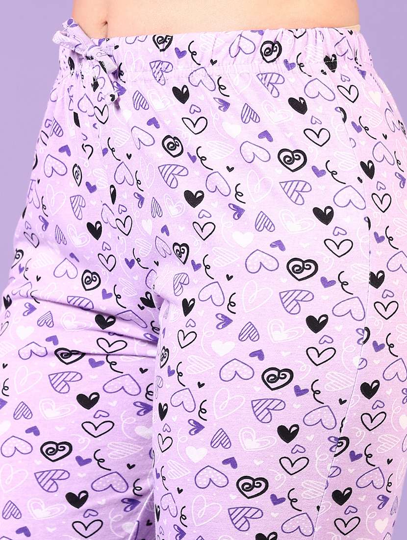 women printed mid rise pyjama - 22166550 -  Standard Image - 5