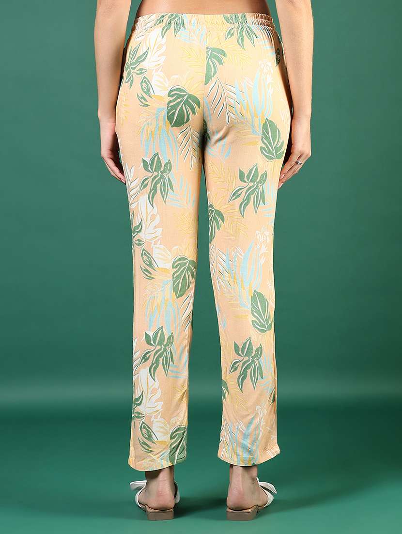 women printed mid rise pajama - 22166650 -  Standard Image - 3