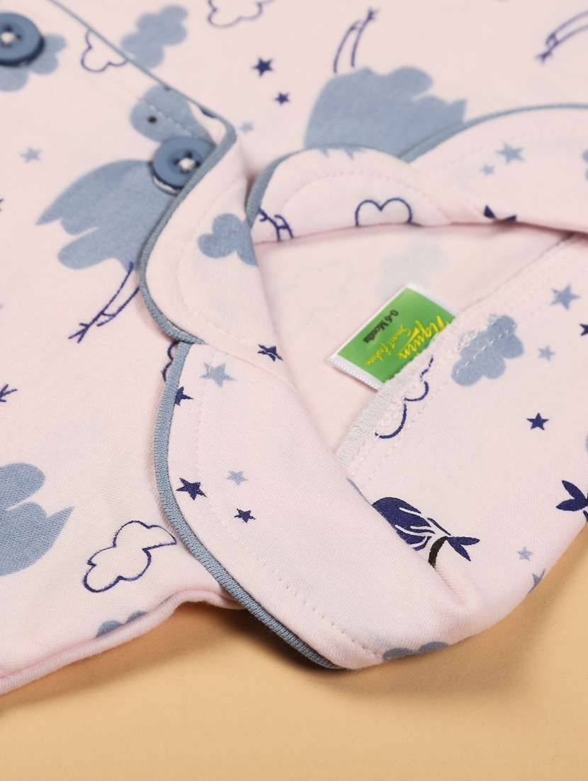 girls printed long sleeve nightwear pyjama set - 22166765 -  Standard Image - 3