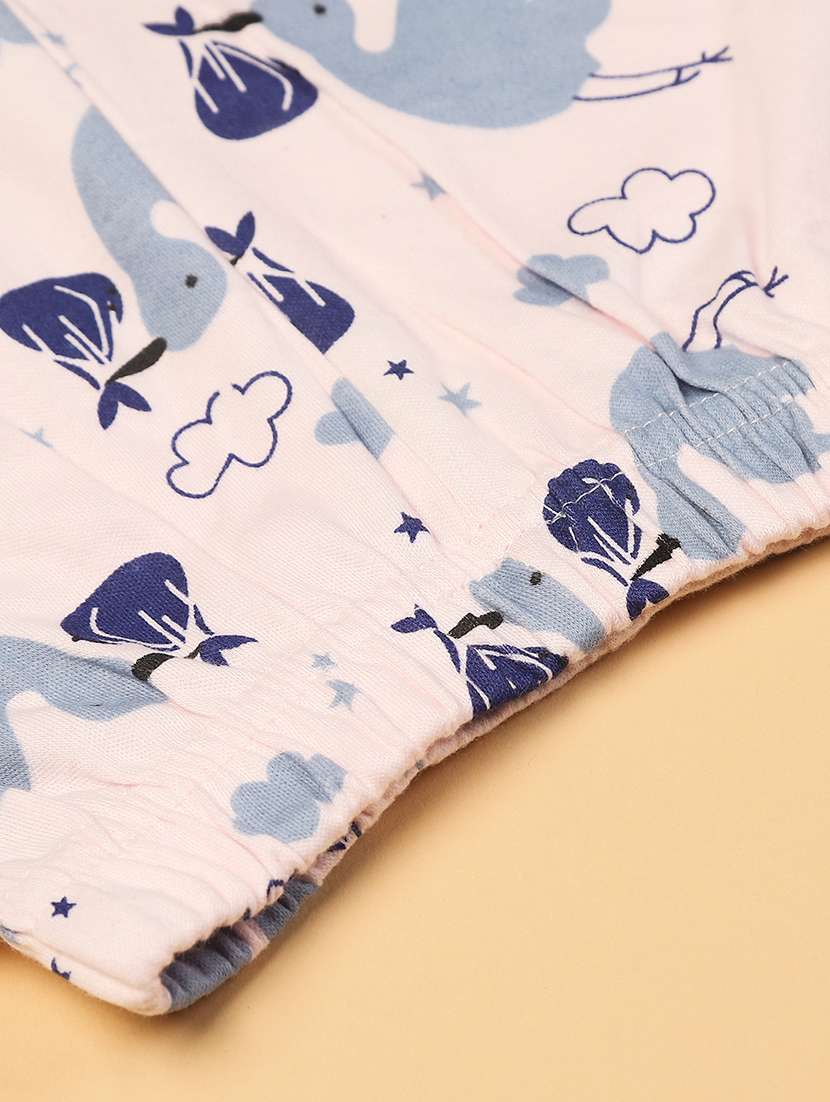 girls printed long sleeve nightwear pyjama set - 22166765 -  Standard Image - 5