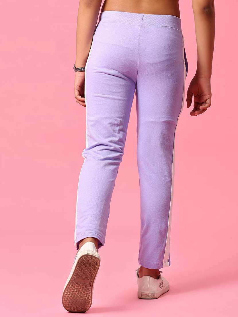 girls solid mid rise nightwear pyjama - 22166797 -  Standard Image - 3