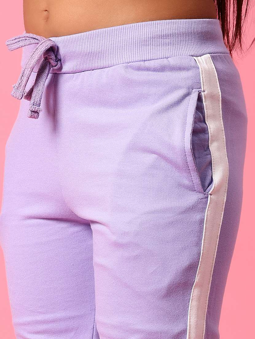 girls solid mid rise nightwear pyjama - 22166797 -  Standard Image - 5