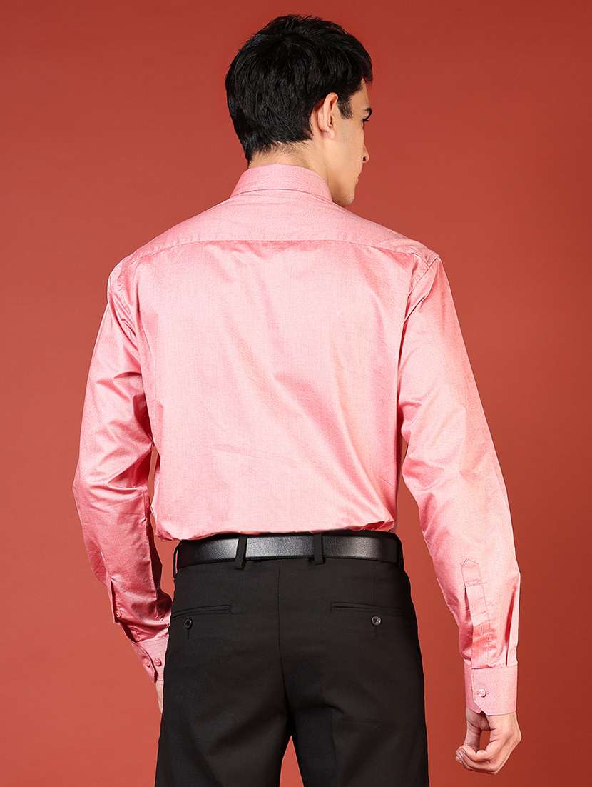 men solid long sleeve regualr fit formal shirt - 22167233 -  Standard Image - 3