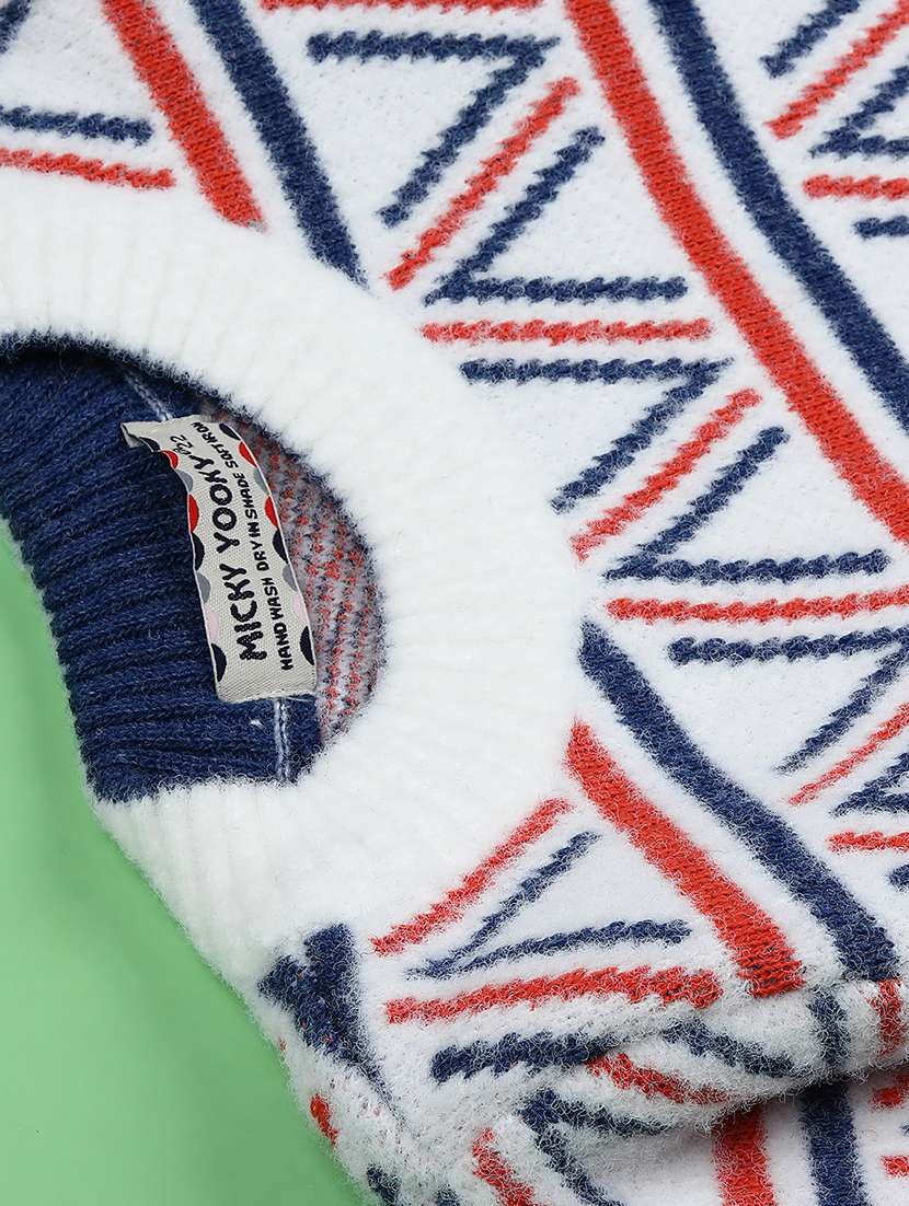 boys self designed long sleeve sweater - 22167355 -  Standard Image - 3