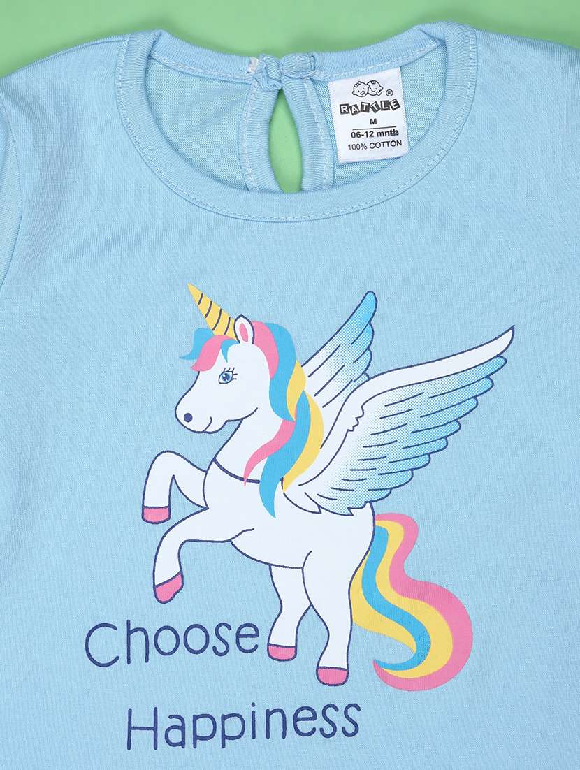 girls printed top and trouser co-ord set - 22167957 -  Standard Image - 3