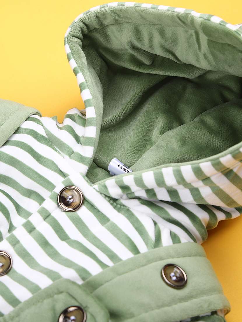 kids printed hooded long sleeves romper - 22167988 -  Standard Image - 3