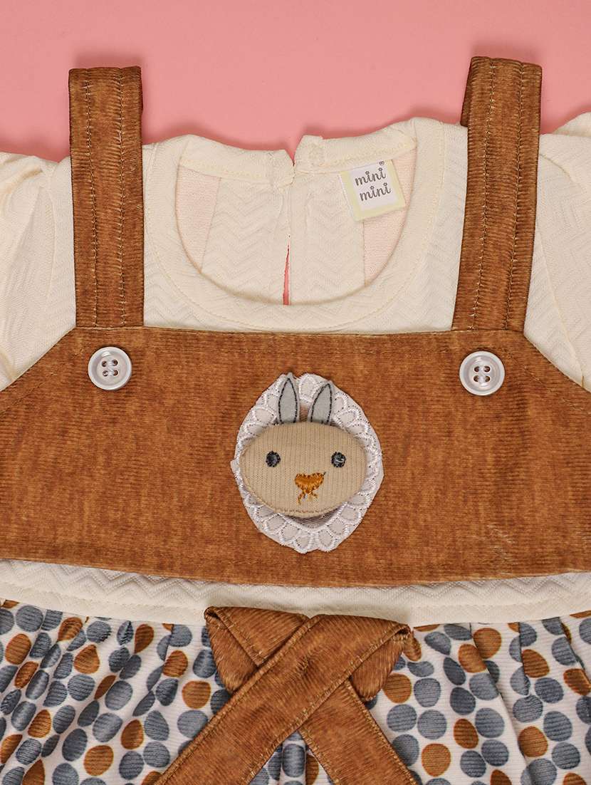 girls printed top and shorts co-ord set - 22168083 -  Standard Image - 3