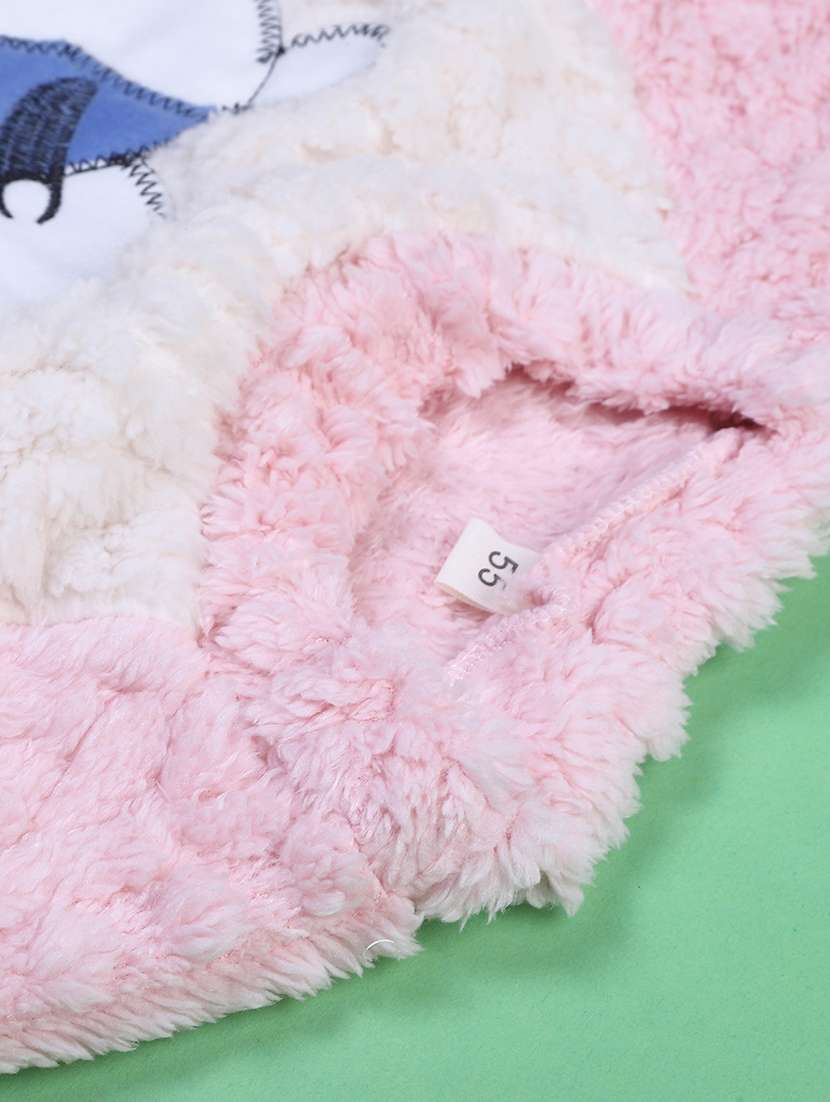 girls solid round neck full length set - 22168234 -  Standard Image - 3