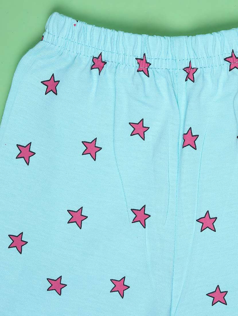 girls  printged to and trouser co-ord set - 22168354 -  Standard Image - 3