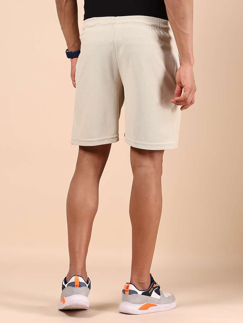 men placement print mid rise regular fit shorts - 22168673 -  Standard Image - 3