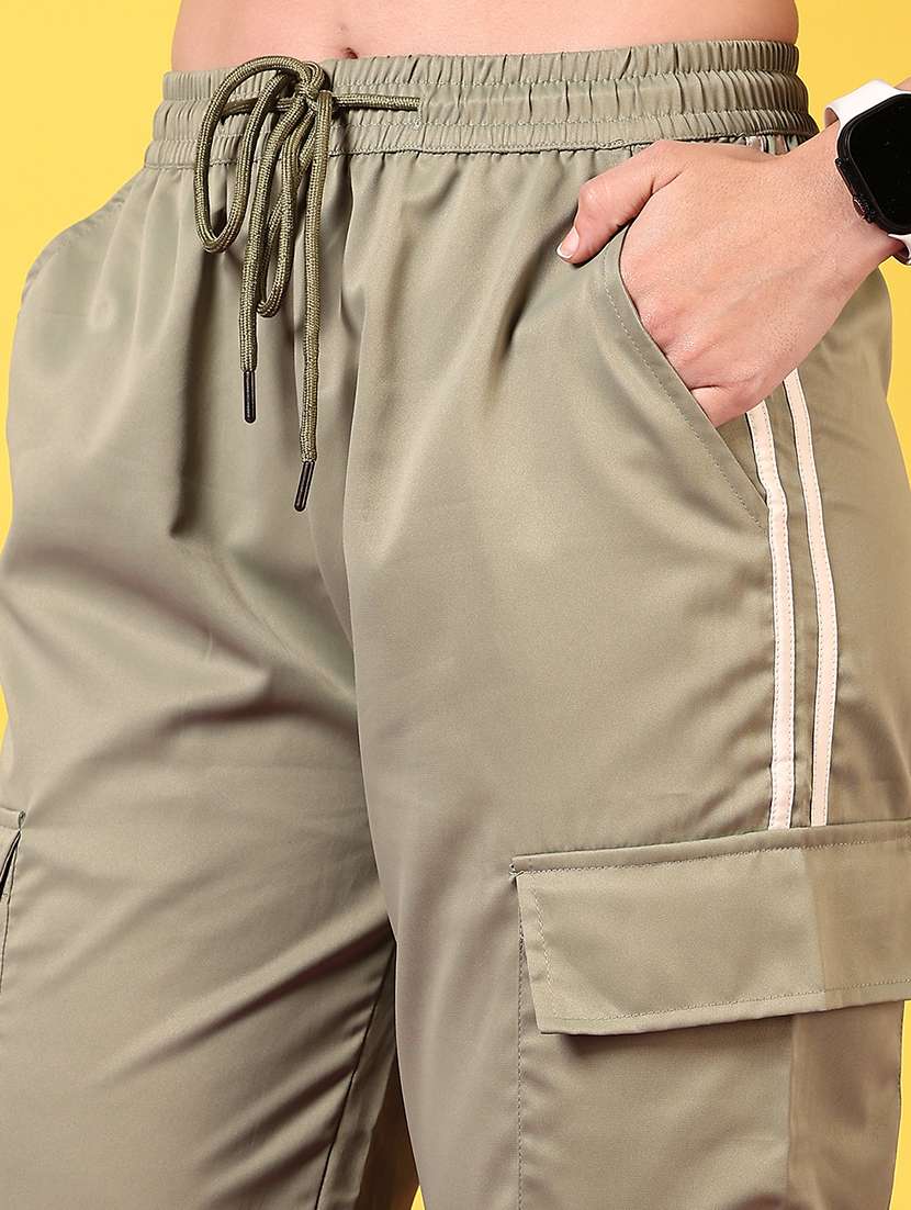 women tapered mid rise regular fit jogger - 22168992 -  Standard Image - 5