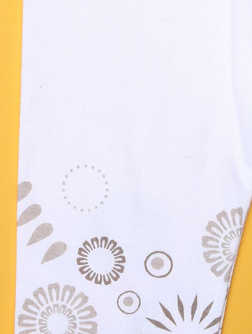 girls solid top and trouser co-ord set - 22169447 -  Standard Image - 3