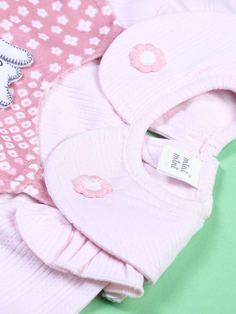 girls printed peter pan neck full length set - 22169726 -  Standard Image - 5