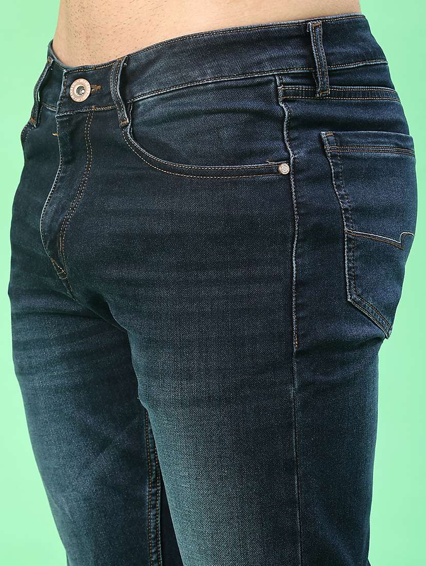 men washed mid rise full length jeans - 22170318 -  Standard Image - 5