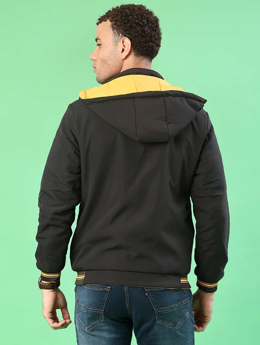 men solid long sleeve reversible bomber jacket - 22170482 -  Standard Image - 3