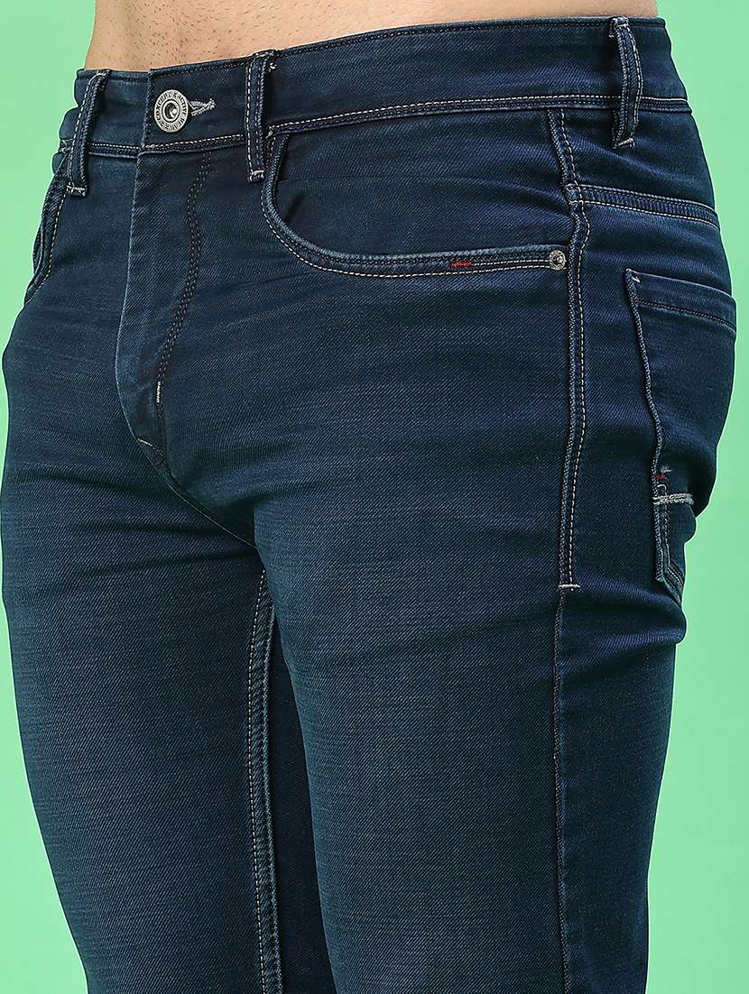 men washed mid rise full length jeans - 22170558 -  Standard Image - 5