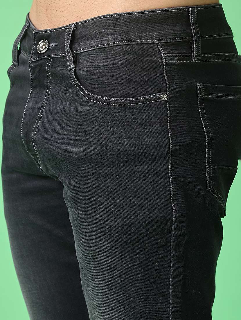 men washed mid rise full length jeans - 22170560 -  Standard Image - 5