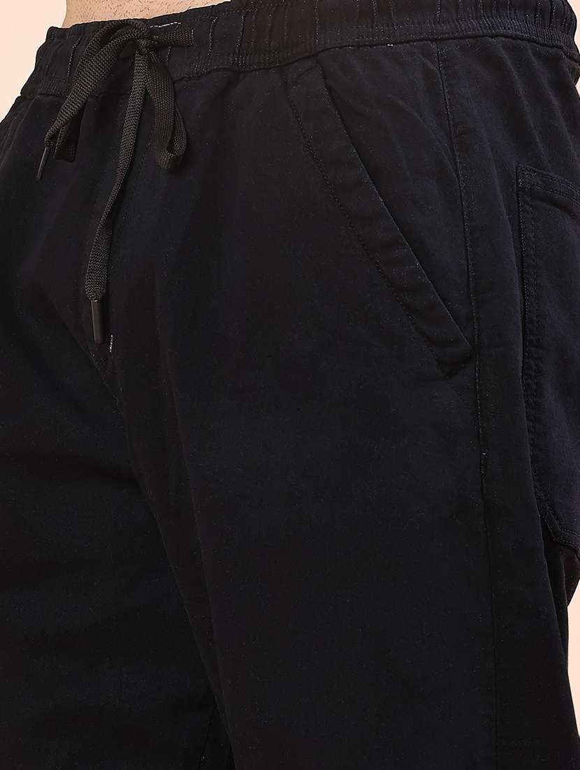 men plain mid rise full length straight trouser - 22170563 -  Standard Image - 5