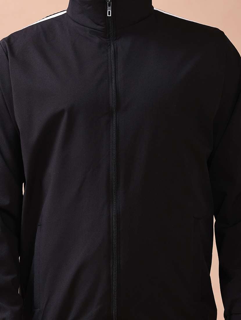 men taped long sleeve lightweight bomber jacket - 22170610 -  Standard Image - 5