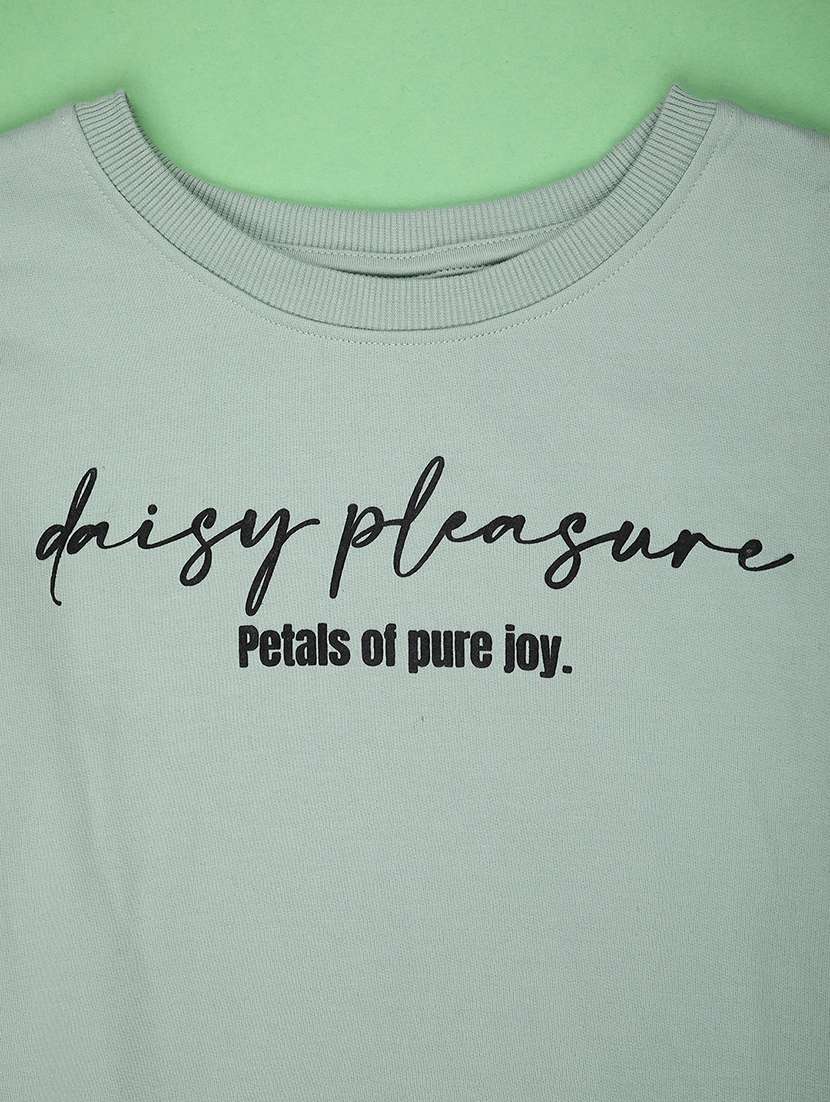 girls printed long sleeve sweatshirt - 22170613 -  Standard Image - 3