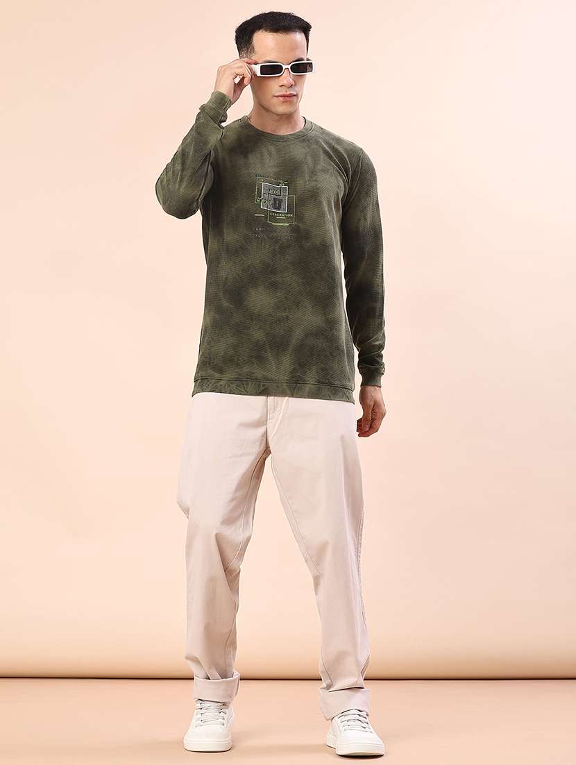 men printed long sleeve t-shirt - 22170672 -  Standard Image - 3