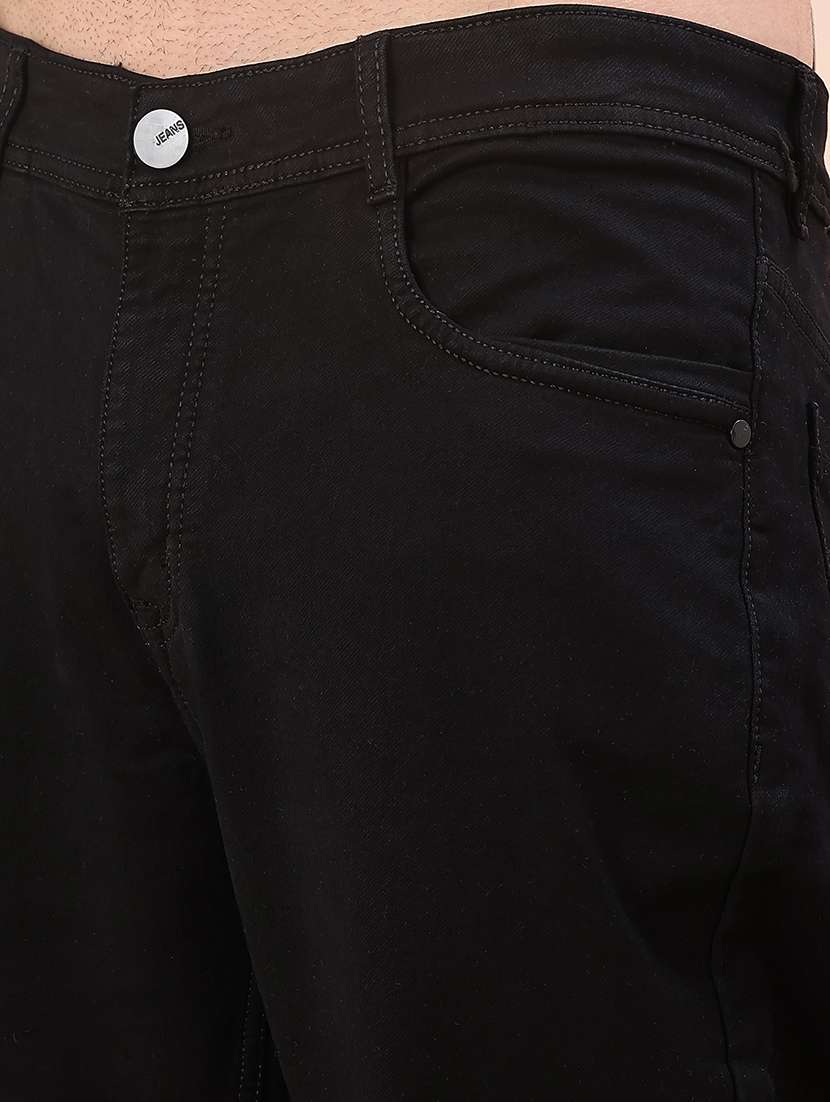 men plain mid rise full length jean - 22170687 -  Standard Image - 5