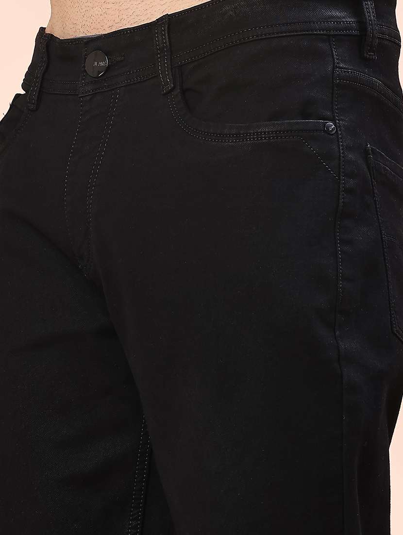 men plain mid rise full length jean - 22170688 -  Standard Image - 5