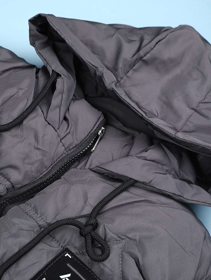 boys solid sleeveless hooded quilted jacket - 22170697 -  Standard Image - 3