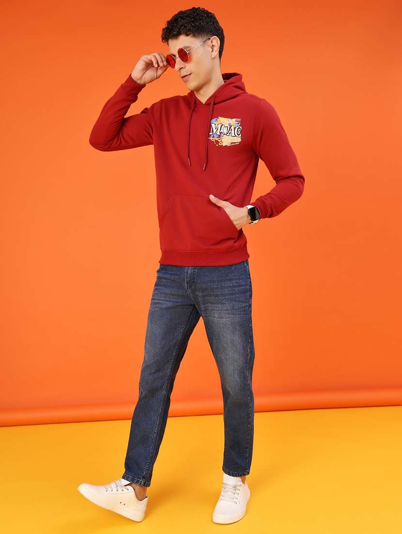 men printed long sleeve regular fit sweatshirt - 22170743 -  Standard Image - 3