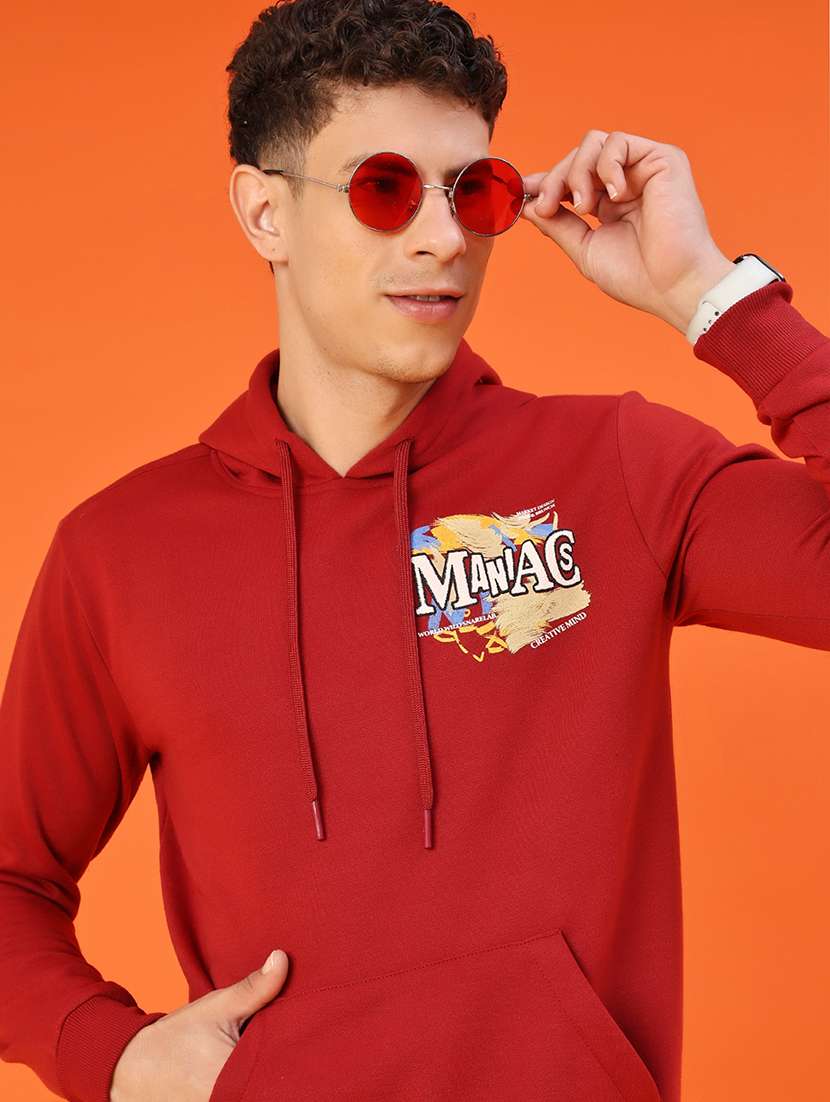 men printed long sleeve regular fit sweatshirt - 22170743 -  Standard Image - 5