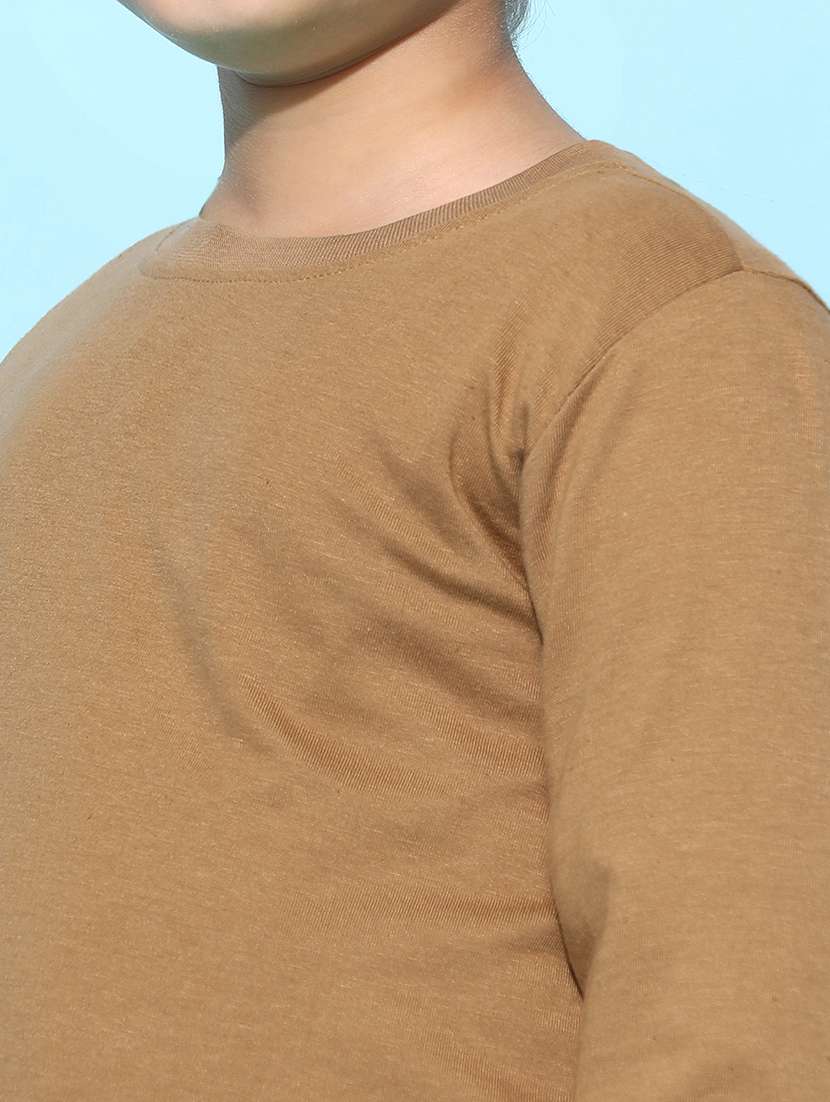 boys solid round neck long sleeve sweatshirt - 22170792 -  Standard Image - 5