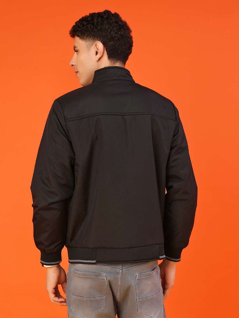 men solid long sleeve reversible casual jacket - 22170873 -  Standard Image - 3