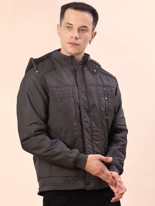 men solid long sleeve lightweight bomber jacket - 22170881 -  Standard Image - 0