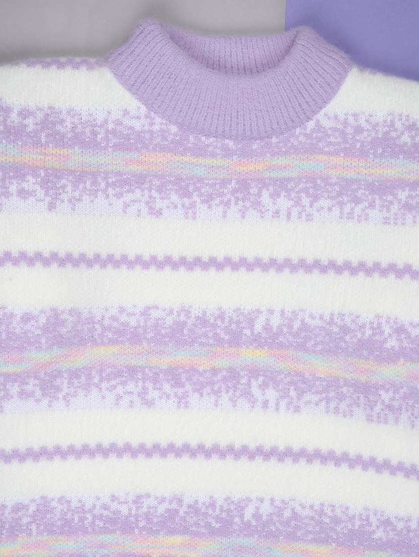 girls self designed long sleeve sweater - 22171189 -  Standard Image - 3