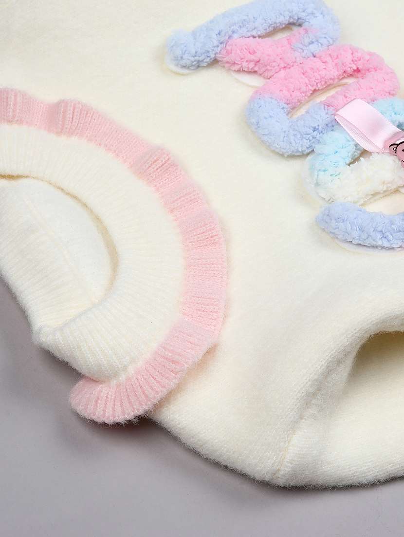 girls self designed long sleeve sweater - 22171279 -  Standard Image - 3