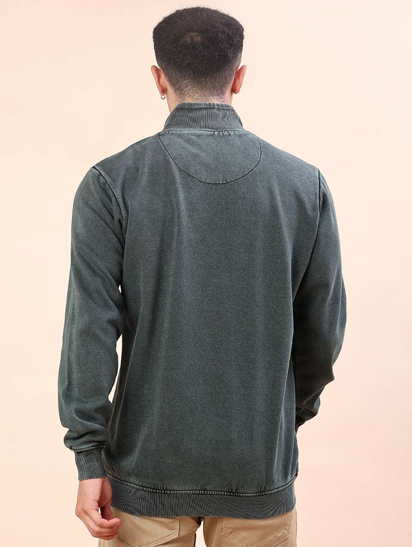 men chest print long sleeve regular fit sweatshirt - 22171284 -  Standard Image - 3