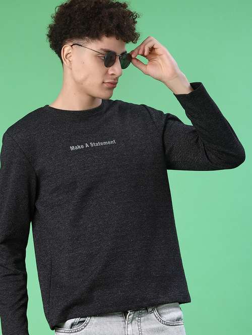 men solid long sleeve t-shirt - 22171343 -  Standard Image - 0