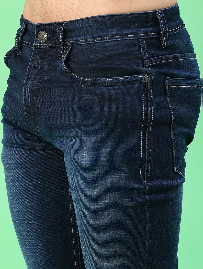 men washed mid rise full length jeans - 22171345 -  Standard Image - 5