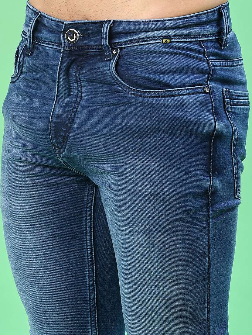 men washed mid rise full length jeans - 22171346 -  Standard Image - 5