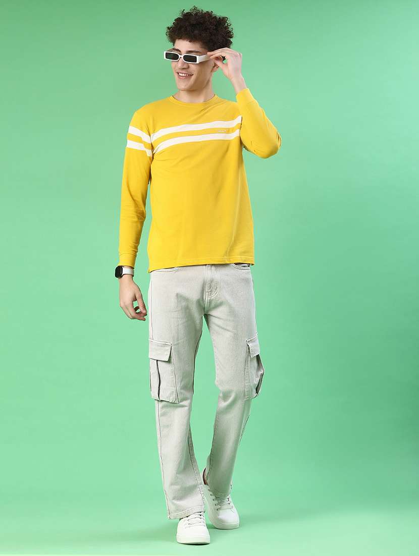 men tapered long sleeve t-shirt - 22171421 -  Standard Image - 3